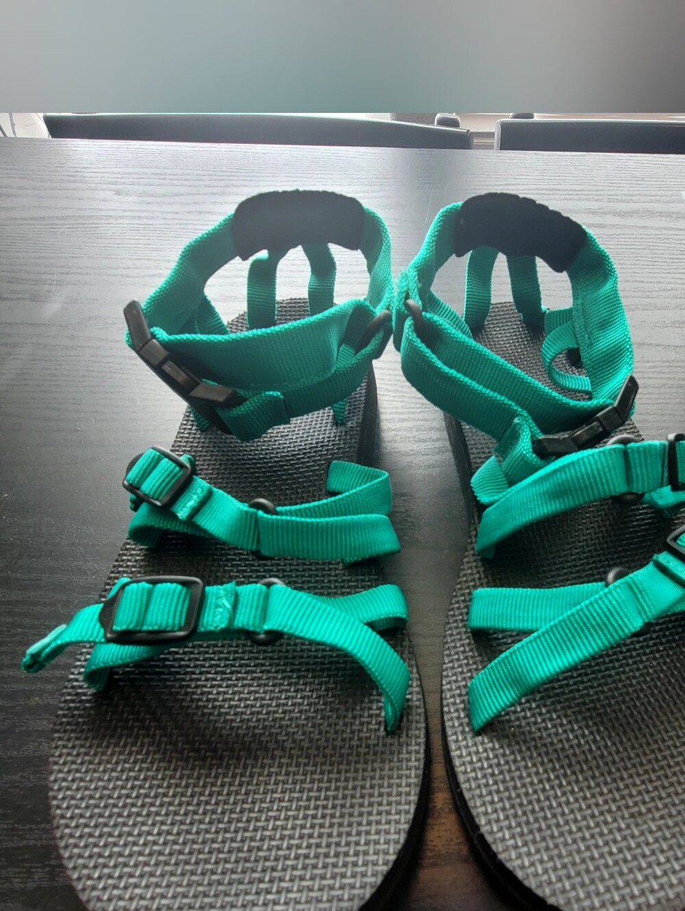 Teva Alp Teal Green Multi-Strap Sport Sandals - NWOT Women's Size 7